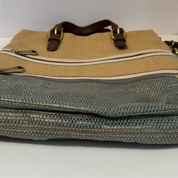 Fossil Womens Explorer Fold Over Bag - Picture 8 of 13